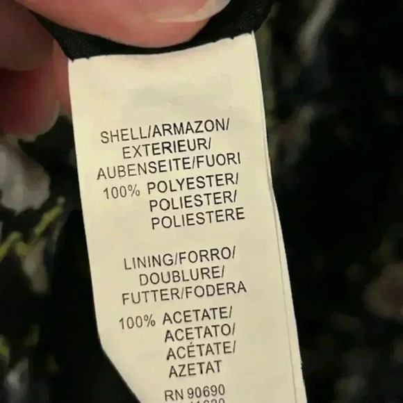 Kensie Floral Elastic  Waist High-Low Dress - Picture 8 of 12